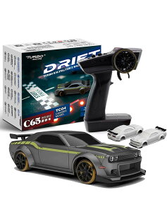 Turbo Racing �^�[�{���[�V���O C65 �h���t�g�J�[ �h���t�g ���W�R�� ���{���� �̏᎞�����⏞���x RTR �t���Z�b�g �Z�K�F�؍� �o�ώY�ƏȔF�� 1/76�~�jRC�J�[ 1:76 ���W�R���J�[ (C65�D�h���t�g)