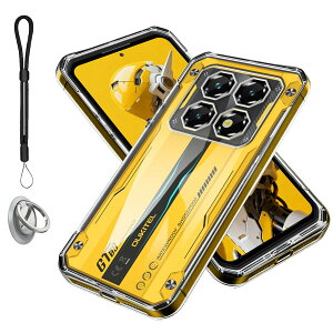 for OUKITEL WP60 5G �P�[�X �ی�J�o�[ [HUKWIMO] TPU�� �\�t�g �_�炩����G�� �X�N���[�� & �J�����ی� �ϏՌ� ���^ �y�� �w��h�~ ��t�ȒP ���ϖh�~ OUKITEL WP60 �K�p [�N���A ����]