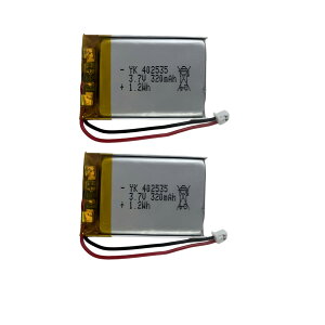 ���`�E���|���}�[�d�r 3.7V 320mAh 300mAh 2�s���R�l�N�^�t�� �[�d�� �o�b�e���[ �d�r�p�b�N 25.5x36x4.3mm 6g PHR�[�q��1.25�[�q2P�R�l�N�^���� ���^�d�q�@��p
