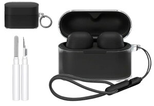 �P�[�X For SONY WF-1000XM6 �p �J�o�[ TPU�f�ސ� ���[�P�[�X �N���[�j���O�y���t�� �֗� ���s �y�� �L�Y�h�~ �h�o �h�k �y�ʏ��^ �ی�P�[�X �����h�~ �\�j�[ WF-1000XM6�p �S�ʕی�J�o�[(�N���A)