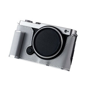 SIUTATDSH �J�����n�[�t�P�[�X Panasonic Lumix S9�p�A�r���e�[�W���^���{�v�C���X�^���g�J�����ی�P�[�X Panasonic Lumix DC-S9�p�P�[�X �X�^�C���b�V�� �|�[�^�u�� �ϏՌ� (�O���[)