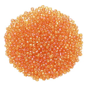 �K���X�r�[�Y 2000���� 3x3mm �`���[�u�^ �~�j�T�C�Y �I�����W DIY ��|�p�i �A�N�Z�T���[ �p�[�c �l�b�N���X �u���X���b�g �C�������O �f��