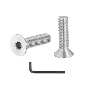 PATIKIL M5 x 20 mm �t���b�g�w�b�h�\�P�b�g�L���b�v�X�N�����[ 50���� 304�X�e�����X�|���w�b�h�{���g �Z�p���t�������{���g �Ƌ�E�e�[�u���Œ�p �V���o�[