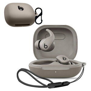 For Beats Powerbeats Fit �p �P�[�X �J�o�[ �yNOUKAJU�z ���C�����X �C���[�z�� �V���R�� �ی�P�[�X (�J���r�i�t��+�X�g���b�v�t�� ) �����h�~ �L�Y�h�~ �ϏՌ� �����[�d�\ �h�o �h�� (�O���[)