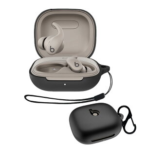 For Beats Powerbeats Fit �P�[�X �����h�~�p�̃��r�i�t��+�X�g���b�v�t�� �y�� �L�Y�h�~ �h�o �����[�d�\ �����ɂ��� �_�炩�ȃV���J�Q���̃X�|�[�c �X�����\�t�g �P�[�X �J�o�[ Beats Powerbeats