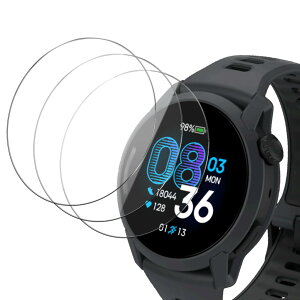 COROS PACE 4 �p �K���X�t�B���� �����K���X �ی�t�B���� YANMONGI ���Ɏq���f�� �ϏՌ� �����x�^�b�` �����ߗ� �w��h�~ �C�A���X �\��t���ȒP COROS(�J���X)PACE 4�Ή��y3���Z�b�g�z