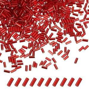 M METERXITY 1800�p�b�N�̃r���[�O���r�[�Y 2x4mm�̎h�J�N���t�g�p�K���X�r���[�O���`���[�u�V�[�h�r�[�Y DIY�N���t�g/�u���X���b�g/�l�b�N���X�p�y�ԁz