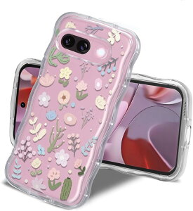 �yBARDATS�zFor Google Pixel 9A �P�[�X �N���A �\�t�g �V���R�� �����ȐV�N�ł��킢���g�t�@�b�V�����t�����[�J���[ ���y�� �Ռ��h�~ �����h�~ �����^ �h�w�� TPU �ی� �P�[�X �J�o�[ �����Y�ی� �X