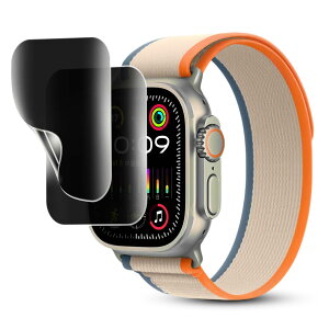 �y2���Z�b�g�z JACRON �t�B���� �ƌ݊����̂��� Apple Watch Ultra 49mm 2022 Apple Watch Ultra 2 2023 �t�B���� �u�`�����h�~�v �w��h�~ �����ɂ��� �v���C�o�V�[�ی� TPU�f�� �ϏՌ� �A�b�v���E�H�b�` Ult