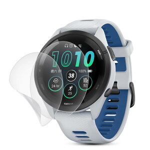 �y2���Z�b�g�z JACRON �t�B���� ������ Garmin Forerunner 265 / Forerunner 265 Music �t�B���� �A���`�O���A�E���˒ጸ�E�\�ʃL�Y�C���E�_�� TPU ���Ñf�� �K�[�~�� Forerunner 265 / Forerunner 265 Music ���˖h�~�E