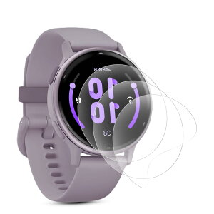 �y3���Z�b�g�z JACRON �t�B���� �ƌ݊����̂��� Garmin VivoActive5 �t�B���� �����ߗ�/3D �Ȗʐ݌v/�����E�H�b�`�ی�/TPU�f�� �K�[�~��vivoactive 5 �Ռ��z��/�C�A�[��/�����C��/���t���ȒP