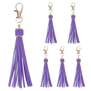 M METERXITY 6�p�b�N PU���U�[�^�b�Z��5.9�C���`�����ȃL�[�`�F�[�����X�g�t�F�C�N���U�[�^�b�Z���`���[���_�[�N�p�[�v�������O�t��DIY�N���t�g/�L�[�`�F�[��/�C�������O/�u���X���b�g/�l�b�N