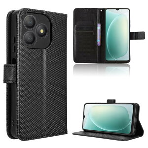 For Blackview Wave 9C �P�[�X �蒠�^�yBAOLINTX�z����PU���U�[ �g�уP�[�X �ϏՌ� �y�� ���^ �J�[�h���[ ���u���@�\ �Ή� �w��h�~ �J�o�[ �}�O�l�b�g �S�ʕی� Blackview Wave 9C �ی�P�[�X (�u���b�N)