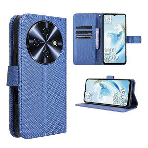 For Oukitel C5 2025 �P�[�X �蒠�^�yBAOLINTX�z����PU���U�[ �g�уP�[�X �ϏՌ� �y�� ���^ �J�[�h���[ ���u���@�\ �Ή� �w��h�~ �J�o�[ �}�O�l�b�g �S�ʕی� Oukitel C5 2025 �ی�P�[�X (�u���[)