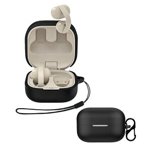 For �\�j�[(SONY) LinkBuds Clip �P�[�X �����h�~�p�̃��r�i�t��+�X�g���b�v�t�� �y�� �L�Y�h�~ �h�o �����[�d�\ �����ɂ��� �_�炩�ȃV���J�Q���̃X�|�[�c �X�����\�t�g �P�[�X �J�o�[ SONY Lin