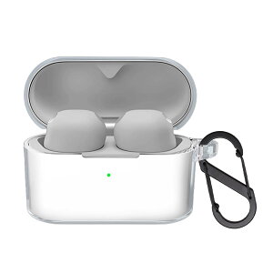 PRODELI For �\�j�[(SONY) WF-1000XM6 ��p �P�[�X �J�o�[ TPU�f�� �L�Y�h�~ �J���r�i�t�� �����h�~ �ϏՌ� �����[�d�\ �y�� �h�o wf-1000xm6 �p �ی�J�o�[ (�N���A)
