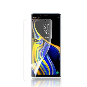 �y�A���`�O���A&�w��F�ؑΉ��z�Ή� Galaxy Note9�p �t�B���� 1���Z�b�g TPU�f�� �M�����N�V�[Note9 �t���ی�t�B���� �����C��/�T���T�� �^�b�`��/�w��h�~/��������/������ SC-01L SCV40 �Ή� �N��