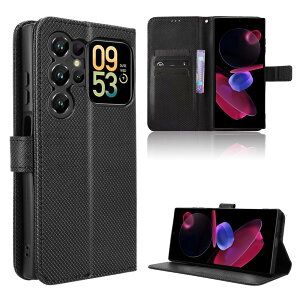 For OUKITEL C62/C62PRO �P�[�X �蒠�^�yBAOLINTX�z����PU���U�[ �g�уP�[�X �ϏՌ� �y�� ���^ �J�[�h���[ ���u���@�\ �Ή� �w��h�~ �J�o�[ �}�O�l�b�g �S�ʕی� OUKITEL C62/C62PRO �J�o�[ (�u���b�N)