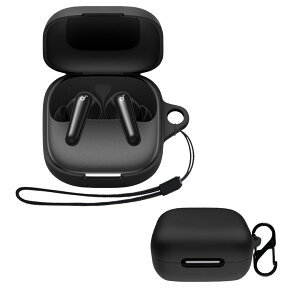 For Anker Soundcore P31i �P�[�X �����h�~�p�̃��r�i�t��+�X�g���b�v�t�� �y�� �L�Y�h�~ �h�o �����[�d�\ �����ɂ��� �_�炩�ȃV���J�Q���̃X�|�[�c �X�����\�t�g �P�[�X �J�o�[ Anker Soundcore P