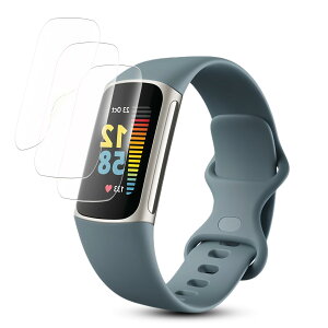 Fitbit Charge6 Charge5 �ی�t�B���� TPU 3���Z�b�g �`�����h�~ �t���ی�t�B���� Fitbit Charge 6 5 �Ή� �����x �w��h�~ �C�A�[�� �����C�� �t�B���� ���炩 ���쐫