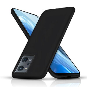 �Ή� OPPO Reno7 A / Reno9 A�P�[�X �ϏՌ� ���^ ����\�� �w��h�~ OPG04 A201OP CPH2353 �P�[�X �u���b�N �S�ʕی� TPU �f�� ����~�� ���菝�h�~ �_�� �g�ѕ֗� �I�b�|���m7A/9A �X�}�z�P�[�X�i�u���b�N