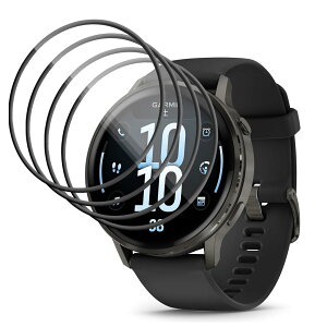 GARMIN Venu 4 41mm �ی�t�B���� 4���Z�b�g �Ռ��z�� PMMA�f�� ��ʕی� ��U�h�~ �w��h�~ �����ߗ� �������� �����z�� �S�ʕی� �K�[�~�� Venu 4 41mm�Ή� �t���ی�V�[�g