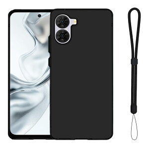 �X�}�z�P�[�X Nubia S2 ZTE A504ZT �Ή� �J�o�[ TPU�f�� �ϏՌ� ���^ �y�� �w��h�~ ���ϖh�~ �ی�P�[�X �u���b�N