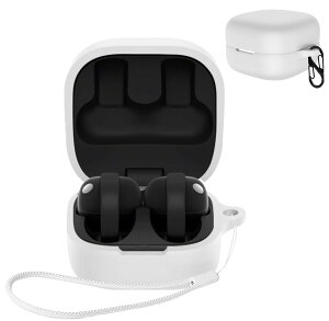 JIAYJP For LinkBuds Clip �p �P�[�X �J�o�[�y�� ���^ ����~�� ���[�J�o�[ �S�ʕی� �[�d�֗� LinkBuds Clip �ی�P�[�X(�z���C�g)