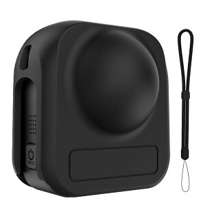 For GoPro MAX2 �P�[�X �u���b�N YILLIONS �w��h�~ �V���J�Q���f�� ���ϖh�~ �ϏՌ� �y���^ �ی�J�o�[ �X�}�z�P�[�X �����h�~ GoPro MAX2 �J�o�[ �P�[�X (�u���b�N)