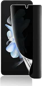 JACRON �t�B���� �ƌ݊����̂��� Galaxy Z Flip3/Flip4 �t�B���� �`�����h�~/TPU�f��/�T���T�� �^�b�`��/�w��F�؂��\ �M�����N�V�[Z �t���b�v3 ��U�h�~/�L�Y�C��/�C�A�h�~/���S�S��/�ȒP�\��t��