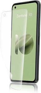 JACRON �ی�t�B���� �p�� Zenfone 10/zenfone 9 �t�B���� �y�_�炩��TPU�f��/�w��h�~/���炳�� �Q�[�� ���쐫/�C�A�[���z Zenfone 10 �Ή� �y��ʕی�/�A���`�O���A�t�B����/���t���ȒP/�L�Y�����C