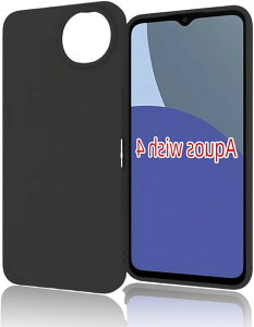 JACRON �P�[�X ������ AQUOS wish 4 �P�[�X TPU�� �V���R�� �� ����\�� �C�菝�h�~ SH-52E �J�o�[ �y�� �ČRMIL�K�i �g�ѕ֗� �u���b�N �w��h�~