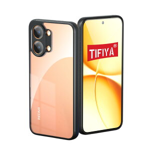 �yTIFIYA�zFor Xiaomi POCO X8 Pro Max/Redmi Turbo5 Max �p �P�[�X �N���A TPU+PC�f�� �����h�~ �r�W�l�X/�ʋ�/�V���v�� redmi turbo5 max �P�[�X �n�[�h �ϏՌ� �y�� �ϋv�� ���ϖh�~ poco x8 pro max �ی�J�o�[(��