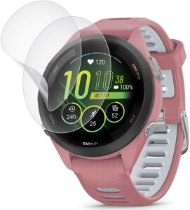 �y�A���`�O���A�zJACRON �t�B���� �ƌ݊����̂��� Garmin Forerunner 265 / Forerunner 265 Music �t�B���� �w��h�~ ���˖h�~ ��TPU�f�� ���� �S�ʕی� �h�C�A Garmin Forerunner 265 �Ή� �h�w�� �C���Z�p���� ��