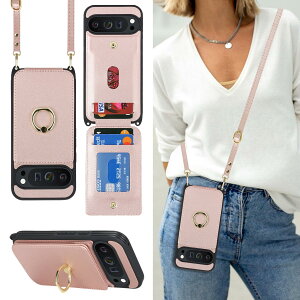 Cavor Pixel 10 Pro XL�ƌ݊���������P�[�X�蒠�^Pixel 10 Pro XL �p�̃P�[�X�V�����_�[�X�g���b�v �N���X�{�f�B���|�� �񂩂� �΂߂��� �w�ʃ|�P�b�g�t�����z�J�o�[�y�㉺�J�zPixel 10 Pro XL Pro�ƌ݊�
