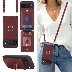 Cavor Pixel 10 Pro XL�ƌ݊���������P�[�X�蒠�^Pixel 10 Pro XL �p�̃P�[�X�V�����_�[�X�g���b�v �N���X�{�f�B���|�� �񂩂� �΂߂��� �w�ʃ|�P�b�g�t�����z�J�o�[�y�㉺�J�zPixel 10 Pro XL Pro�ƌ݊�