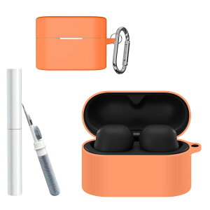 �yMARR�z ���C�����X�m�C�Y�L�����Z�����O�C���z�� �J�o�[ �p�� �\�j�[(SONY) WF-1000XM6 �J���r�i�t��+�N���[�j���O�y�� �ϏՌ� �h�o �����[�d�\ �S�ʕی� �L�Y�h�~ WF-1000XM6 �Ή� (�I�����W)