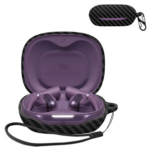 JIAYJP For JBL Sense Pro �p �P�[�X �J�o�[�y�� ���^ ����~�� ���[�J�o�[ �S�ʕی� �[�d�֗� JBL Sense Pro �ی�P�[�X (�u���b�N)