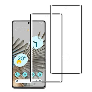 KPNS ���{���Ɏq�f�ލ̗p Google Pixel 7 Pro �p�� �K���X�t�B���� (2��) �\��₷�� 9H �\�ʍd�x �����ׂȑN���x ��U�h�~ �ی�t�B���� �A���`�o�u�� ���E���h�G�b�W �Ϗ��� �����K���X �����x�^