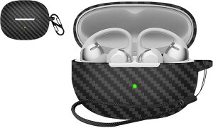 JIAYJP For SHOKZ OpenDots ONE �p �P�[�X �J�o�[�y�� ���^ ����~�� ���[�J�o�[ �S�ʕی� �[�d�֗� SHOKZ OpenDots ONE �ی�P�[�X (�u���b�N)