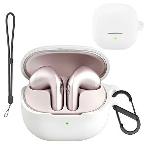 DEVEPLUS Xiaomi Buds 6 ��p �P�[�X �_�炩�� �ȒP���t�� xiaomi buds 6 �Ή� �P�[�X �h�o �����^ �����h�~ �L�Y�h�~ �w��h�~(�z���C�g)