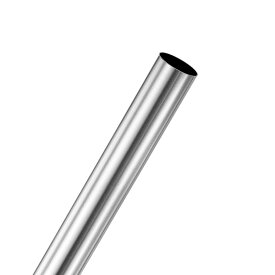 M METERXITY 150mm 304ステンレス鋼管、12mm OD 0.5mm 壁厚シームレスステンレス鋼管、建設/加工/DIYクラフト用、金属直管 [0.47x0.02x6IN]