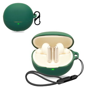 For Baseus Inspire XP1 �p �P�[�X �J�o�[ �yNOUKAJU�z ���C�����X �C���[�z�� �V���R�� �ی�P�[�X (�J���r�i�t��+�X�g���b�v�t�� ) �����h�~ �L�Y�h�~ �ϏՌ� �����[�d�\ �h�� �h�o (�O���[��)