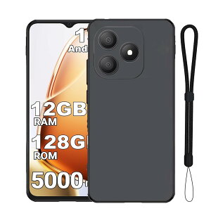 For Blackview WAVE 9C �P�[�X �ی�J�o�[ �u���b�N �y�� �_�� �w��h�~ ���ϖh�~ �C�菝�h�~ �����Y�ی� ���E�ȒP TPU Blackview WAVE 9C �P�[�X(�u���b�N)