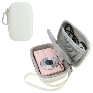 Rieibi �f�W�^���J�����P�[�X KODAK PIXPRO FZ55/FZ45, Canon PowerShot IXY 650/ELPH 360, CAMKORY �f�W�^���J�����p ���^�n�[�h�V�F���J�����P�[�X ���X�g�X�g���b�v&�J���r�i�t�� SD�J�[�h�A�N�Z�T���[�p (�z