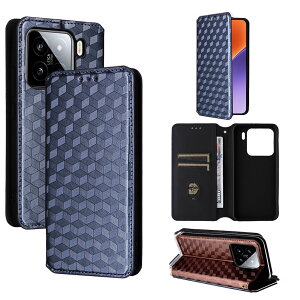 For Xiaomi 15 �p �P�[�X�yKUROMORO�z �蒠�^ ���z�^�P�[�X �X�}�z�P�[�X �g�уJ�o�[ �����}�O�l�b�g ���� �U�[ �J�o�[ �J�[�h�|�P�b�g �S�ʕی� �Ռ��z�� ���u���@�\ ����w��h�~ ����PU���U�[