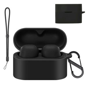 DEVEPLUS �\�j�[(SONY) WF-1000XM6 ��p �P�[�X �_�炩�� �ȒP���t�� �\�j�[ WF-1000XM6 �Ή� �P�[�X �h�o �����^ �����h�~ �L�Y�h�~ �w��h�~(�u���b�N)