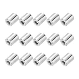 丸型コネクタナット M3 0.5mm 15個入 ステンレス 接続ナット カップリングナット スリーブ ネジ スタッドチューブ ファスナー