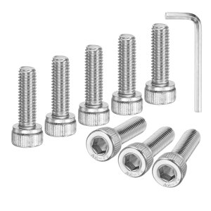 M METERXITY 30����M5 x 16mm �\�P�b�g�w�b�h�L���b�v�{���g 304�X�e�����X�X�`�[���w�b�N�X�}�V���{���g �A�����\�P�b�g�h���C�u�X�N�����[ �C��/DIY�p�Z�p�����`�t�� �S�˂����݃t�@�X�i�[�L