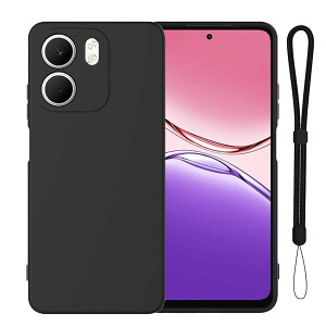 For OPPO A5x 5G/4G �P�[�X �ی�J�o�[ �u���b�N �yKUROMORO�z �y�� �_�� �w��h�~ ���ϖh�~ �C�菝�h�~ �����Y�ی� ���E�ȒP TPU OPPO A5x 4G �P�[�X(�u���b�N)